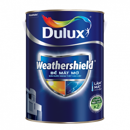 Dulux Weathershield Bề Mặt mờ