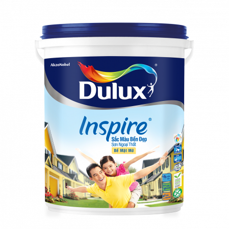Dulux Inspire Ngoại Thất Sắc Màu Bền Đẹp Bề Mặt mờ