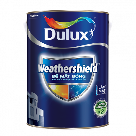 Dulux Weathershield Bề Mặt bóng