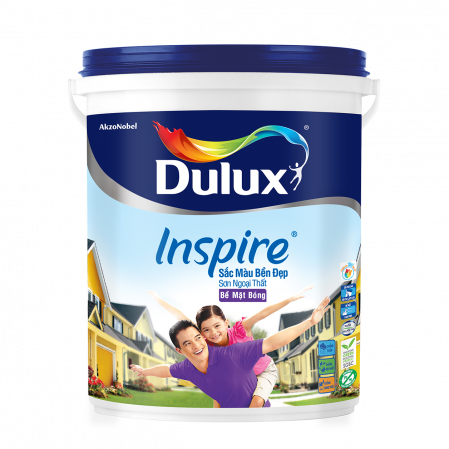 Dulux Inspire Ngoại Thất Sắc Màu Bền Đẹp Bề Mặt Bóng