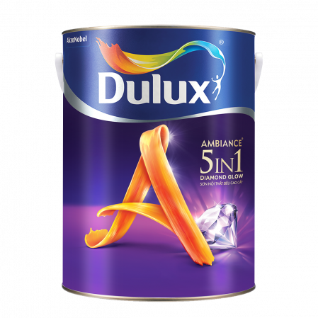 Sơn nội thất Dulux Ambiance 5 in 1 Diamond Glow siêu bóng 66AB Sơn nội thất Dulux Ambiance 5 in 1 Diamond Glow siêu bóng